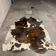 Vintage cowhide rug 1970