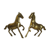 Chevaux en laiton
