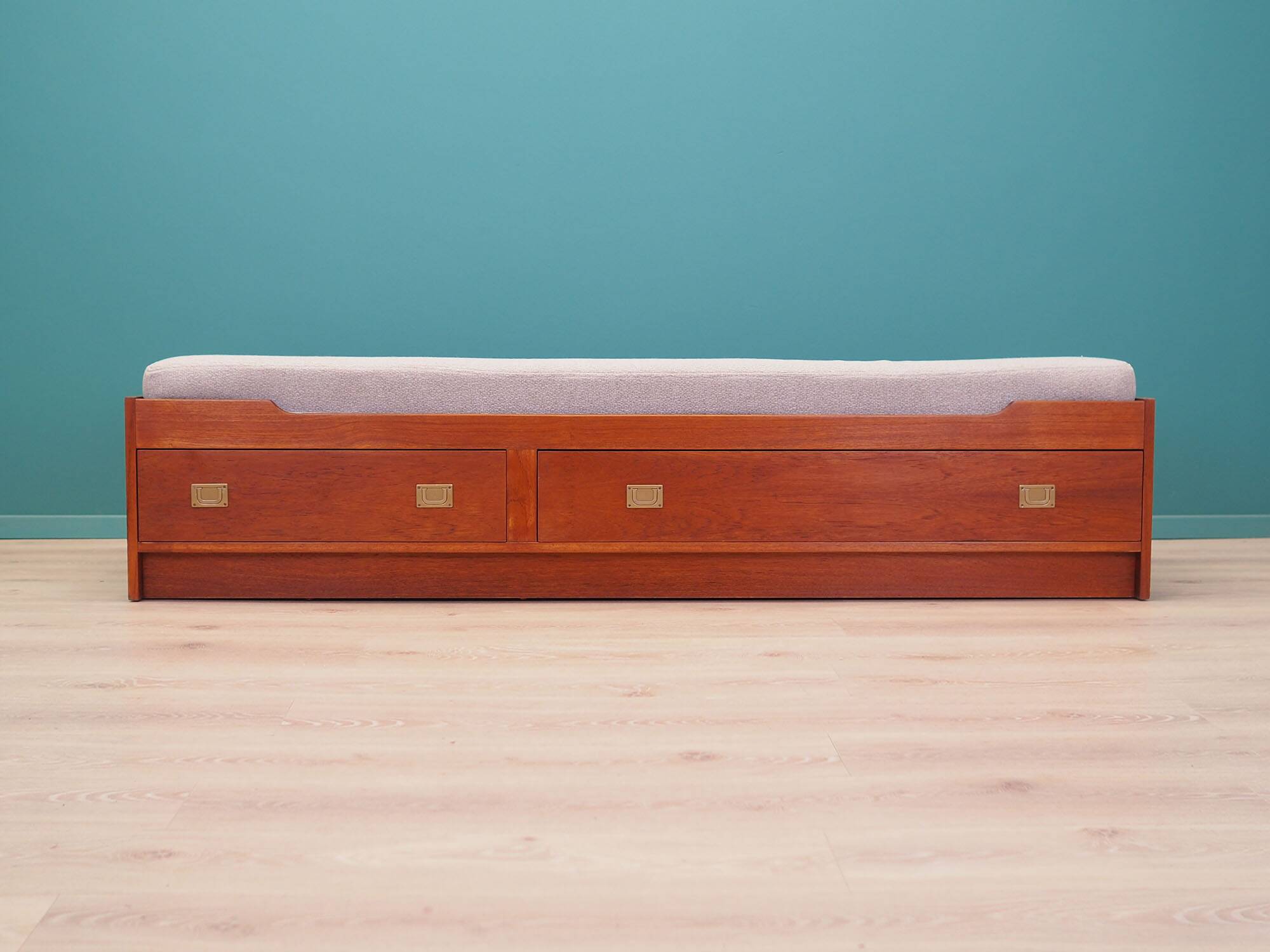 Teak daybed, Danish design, 1970s, production: Denmark