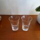 2 verres chopes cristal de Baccarat - Mathias Mille nuits - 14 cm