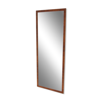 Scandinavian teak mirror, Sweden, 1960, 120cm x 47cm