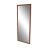 Miroir scandinave en teck, Suède, 1960, 120cm x 47cm