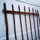 Old iron gate