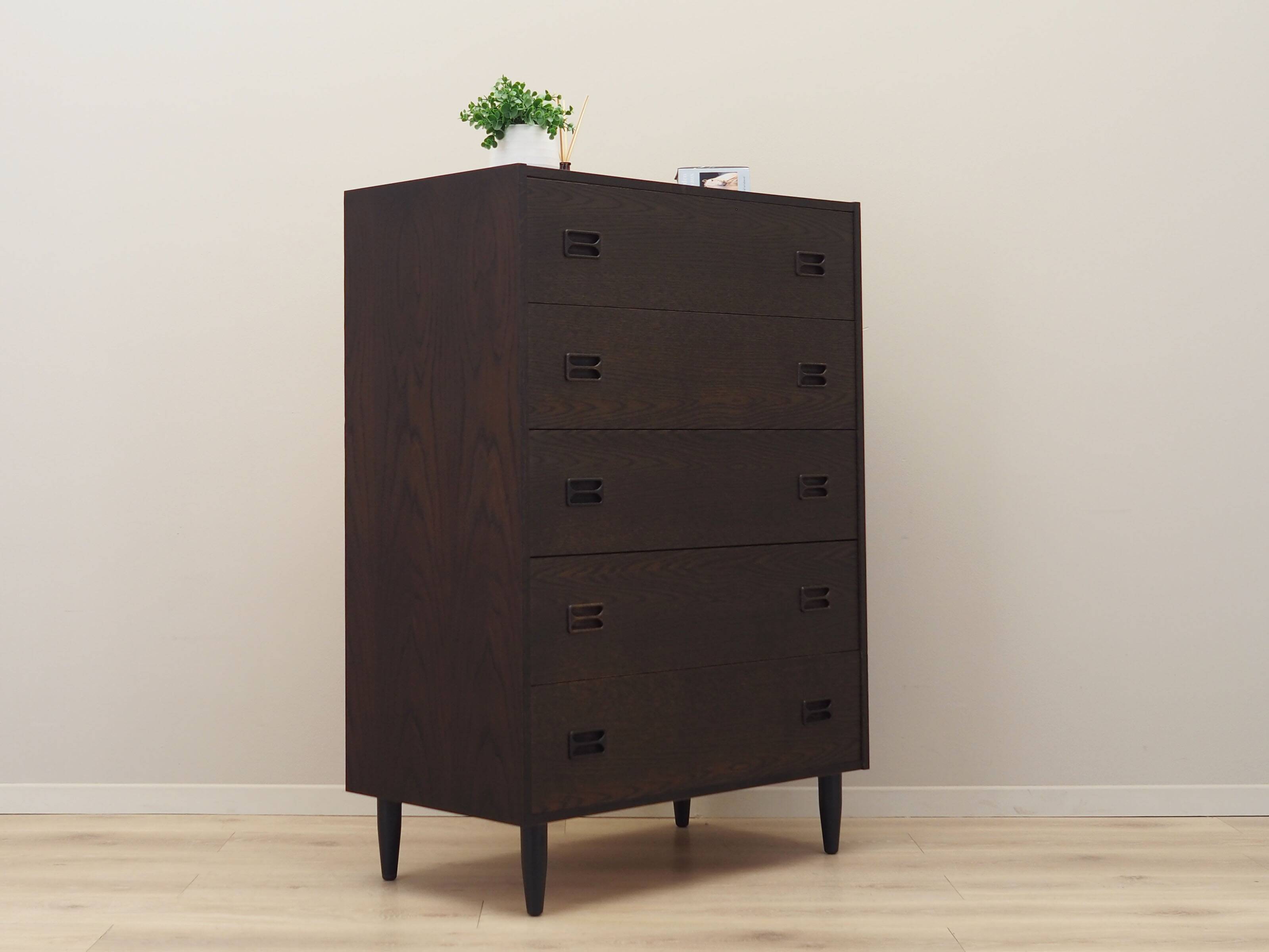 Oak chest of drawers, Danish design, 1970s, production: Denmark