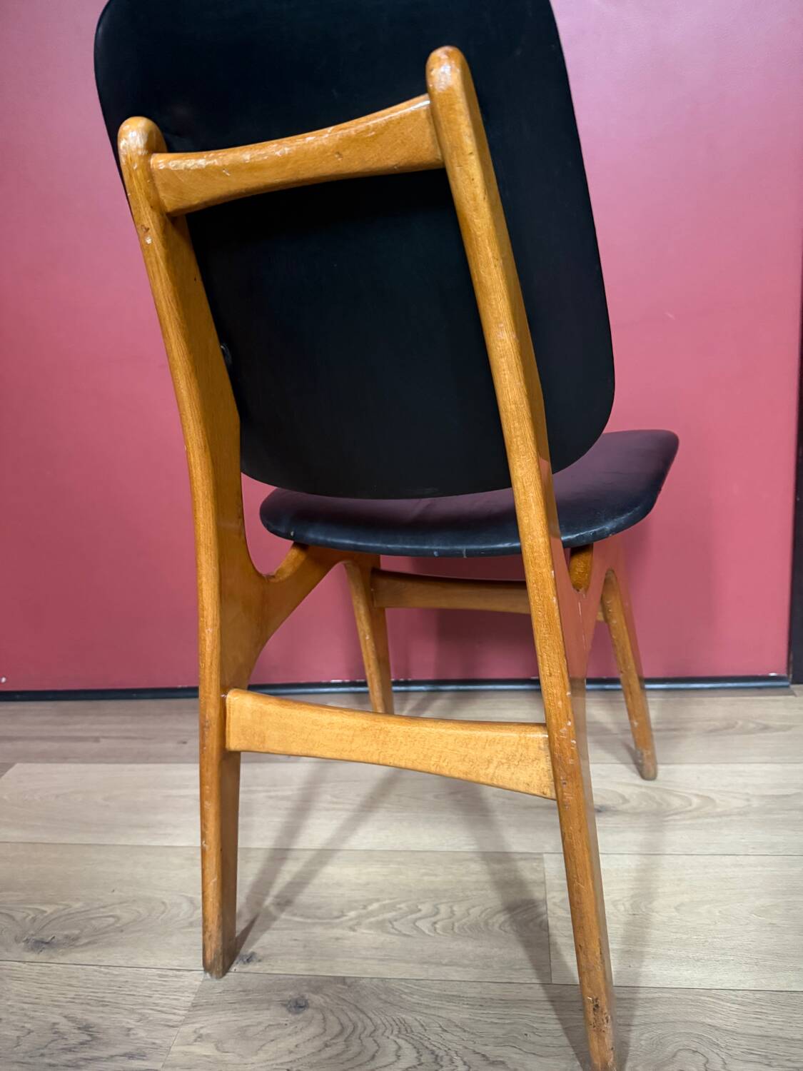4 Art Deco chairs attributed to Selmersheim Paris, circa 1930.