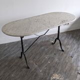 Marble bistro table