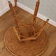 Round rattan coffee table tripod 535mm