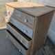 Bleached commode