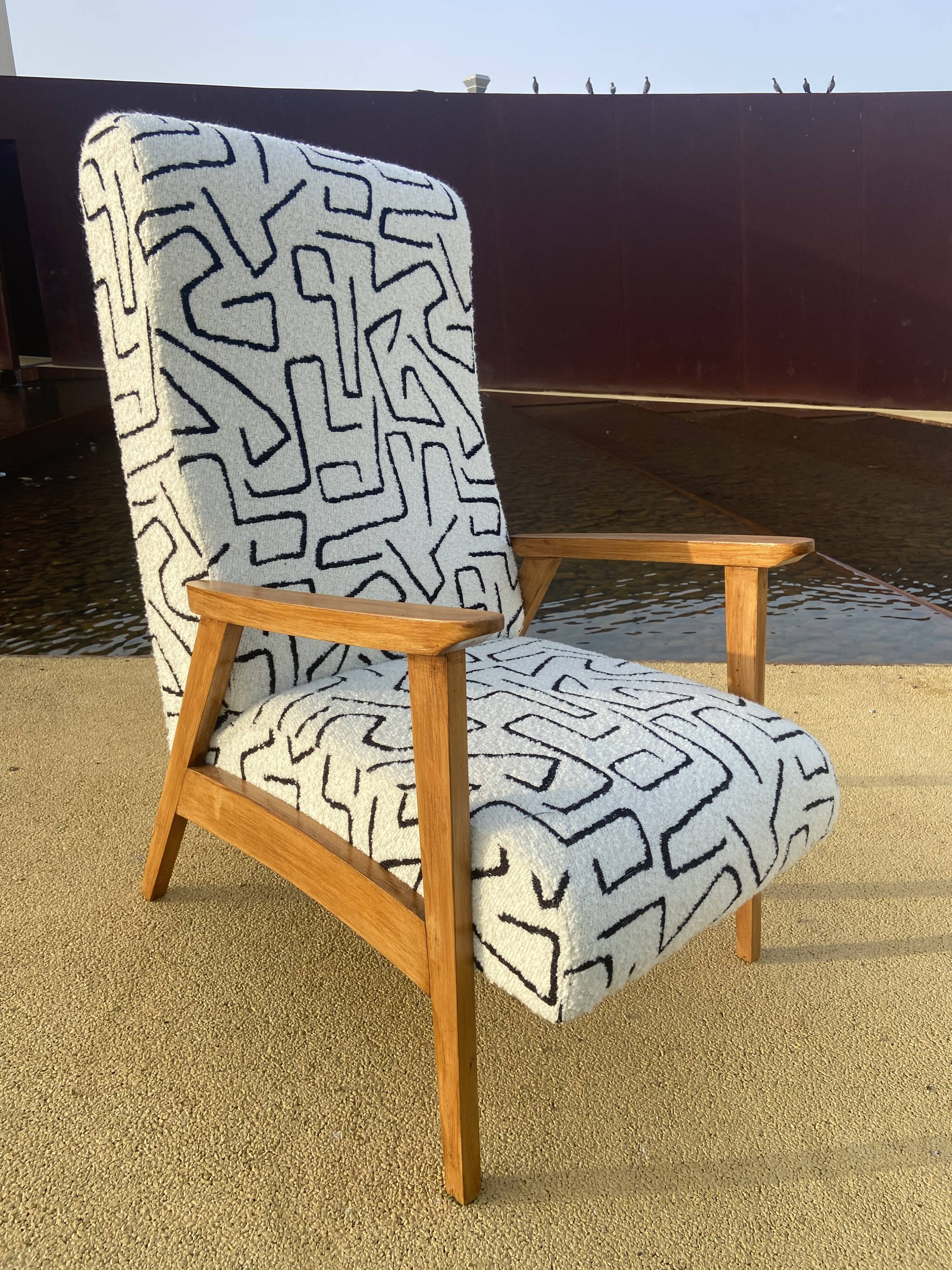 Vintage "Miro" armchair