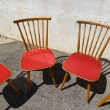 Set of 4 Baumann Sonata bistro chairs