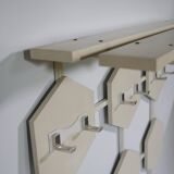 Space age design wall coat rack, 1960s 1970s