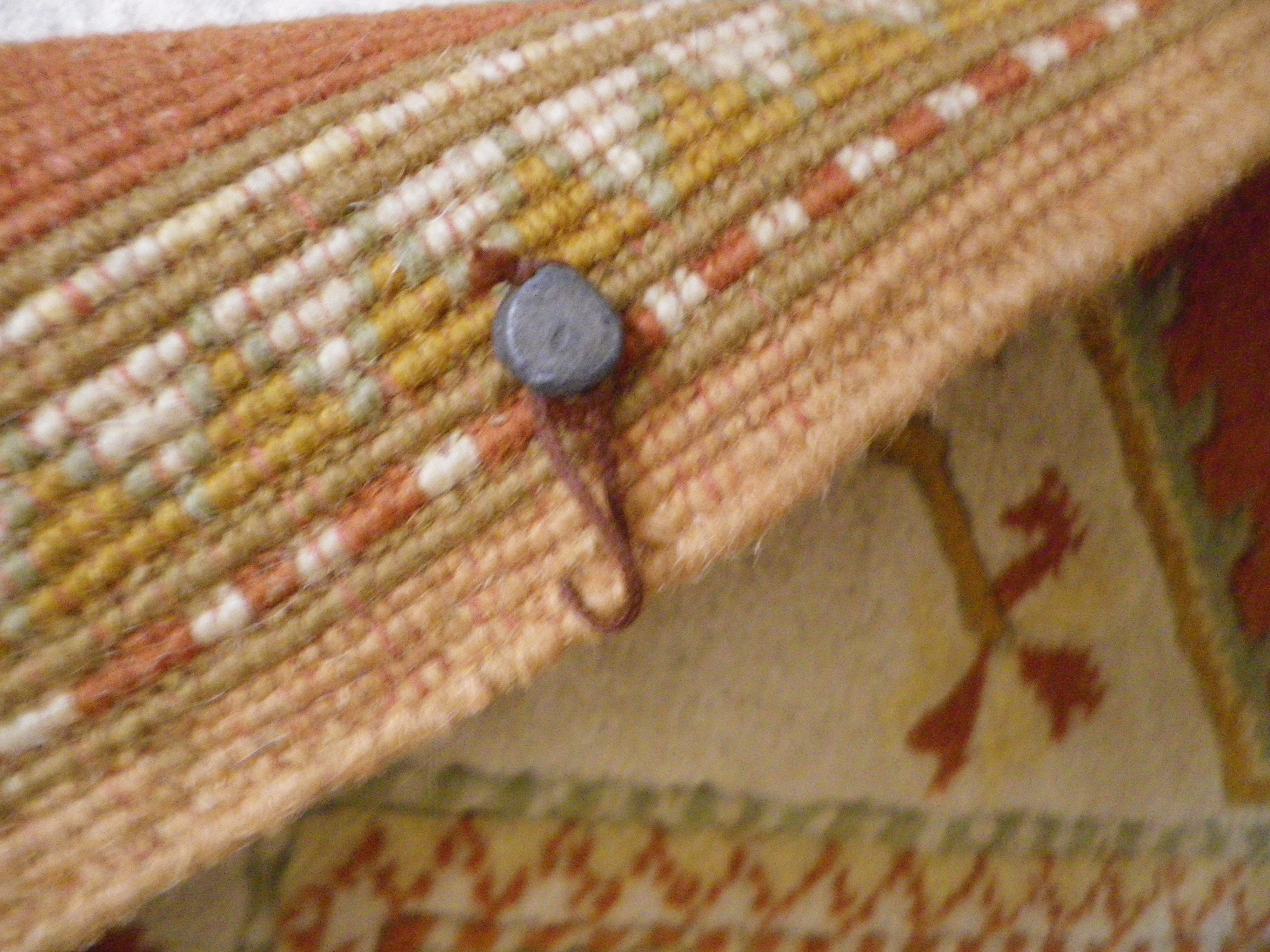 Handmade Anatolian carpet of 1.67x1.15 m