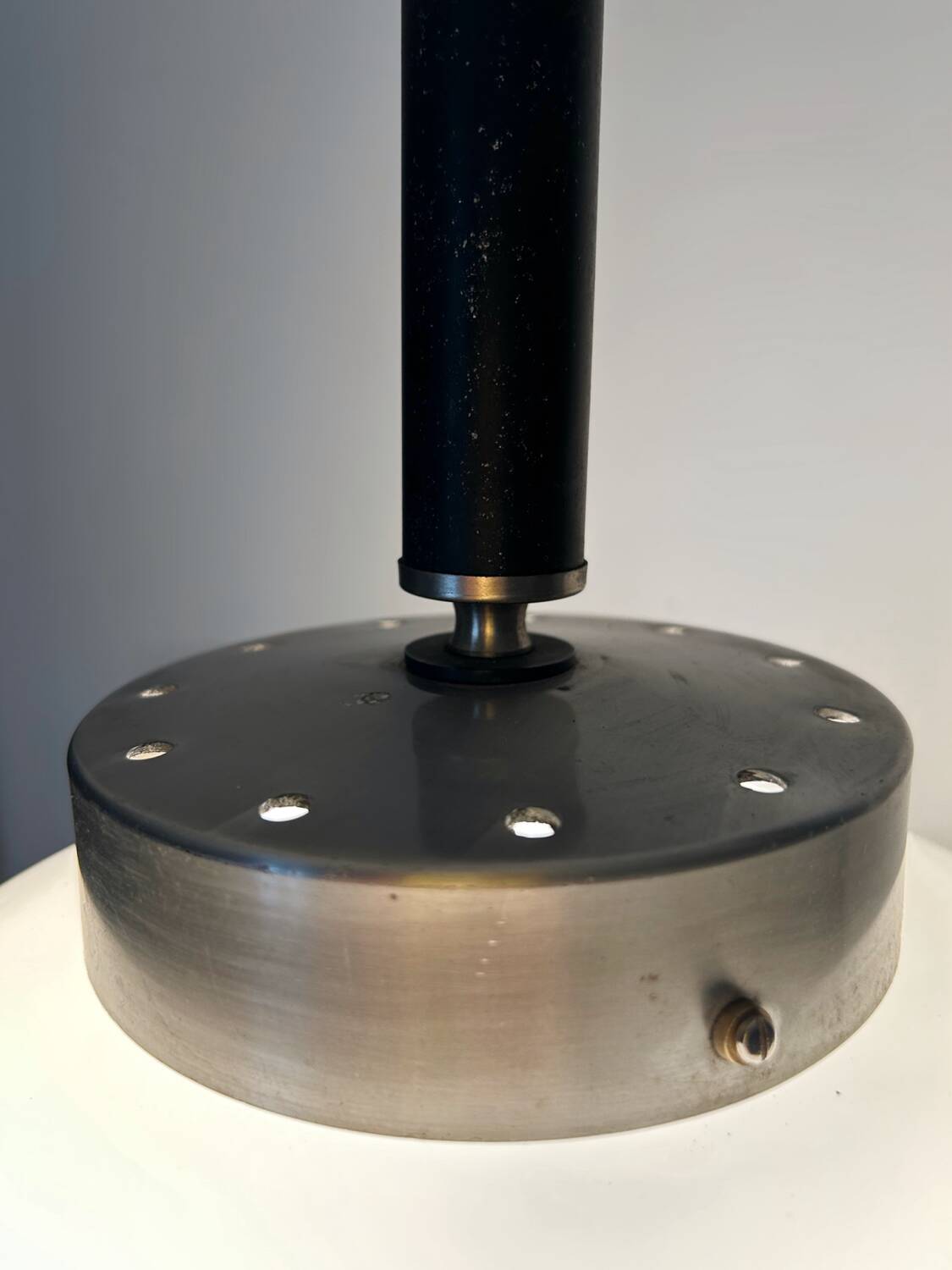 50s opaline bistro chandelier