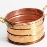 Cache pot en cuivre