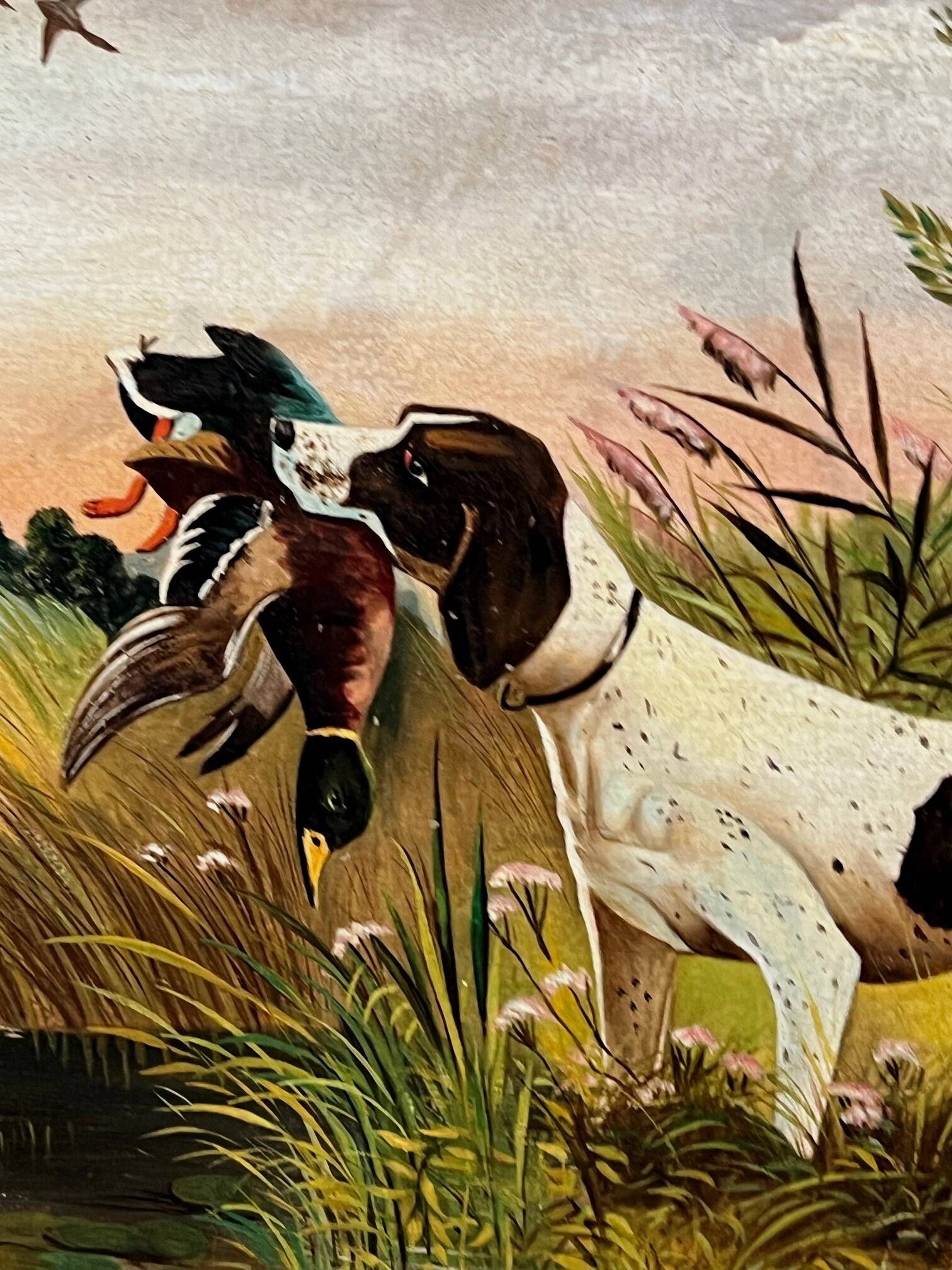 Gaston Corbier (1869–1945), "Duck Hunting."