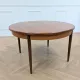 Round table G Scandinavian teak extendable