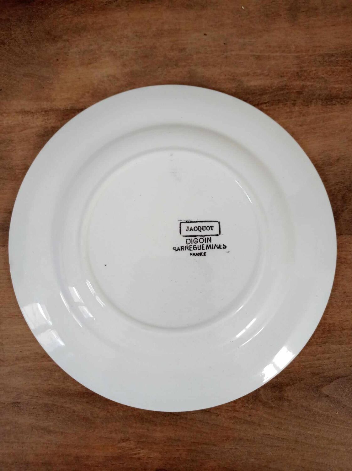 Digoin Sarreguemines plates