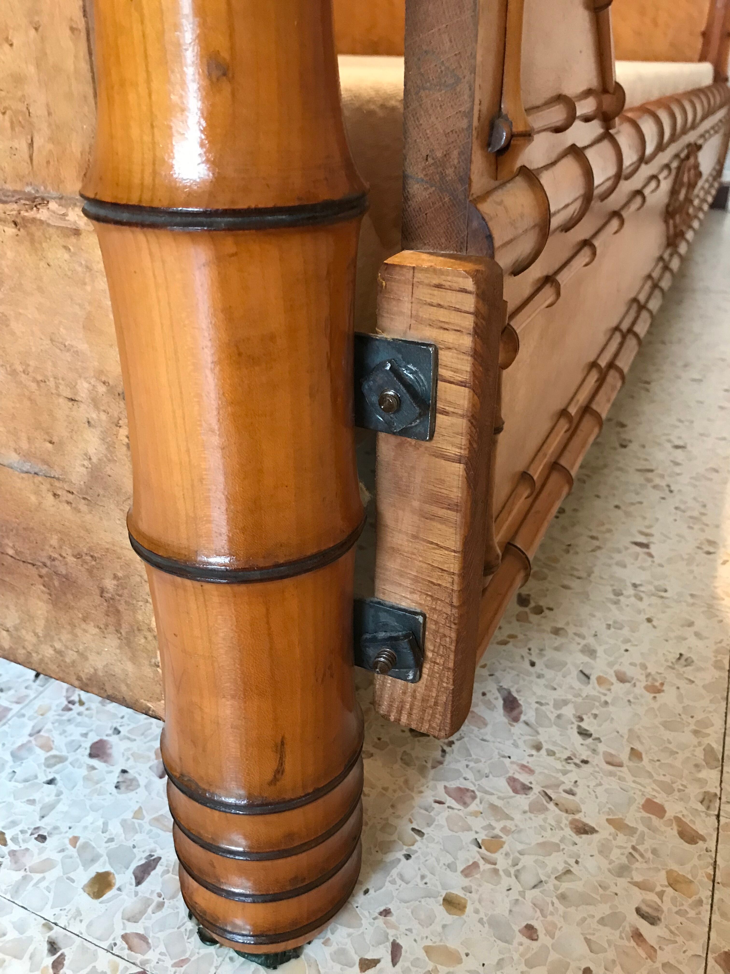 Bed bamboo collection circa 1870 Napoleon III