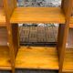 Bamboo cabinet woven and modular pine vintage 1960