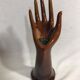 Old hand ceramic brown