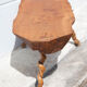 Tripod wood table, root table, natural wood table, vintage coffee table, brutalist