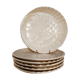 6 flat plates Sarreguemines