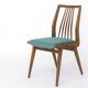 Ensemble de 4 chaises de salle à manger Casala, Allemagne années 1960, chaises en hêtre de style mid-century.