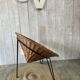 Fauteuil corbeille vintage