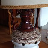 70s ceramic lamp