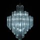 Chandelier en cristal de Murano attribué à Paolo Venini, années 1970.