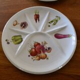 1960s Porcelain Fondue Plates from Berry