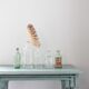 Collection de 7 Bouteilles anciennes en verre