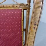 Fauteuil en rotin années 1920-1930
