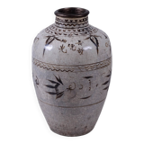 Cizhou - Chinese glazed alcohol jar no. 4