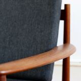Scandinavian armchair Grete Jalk teak