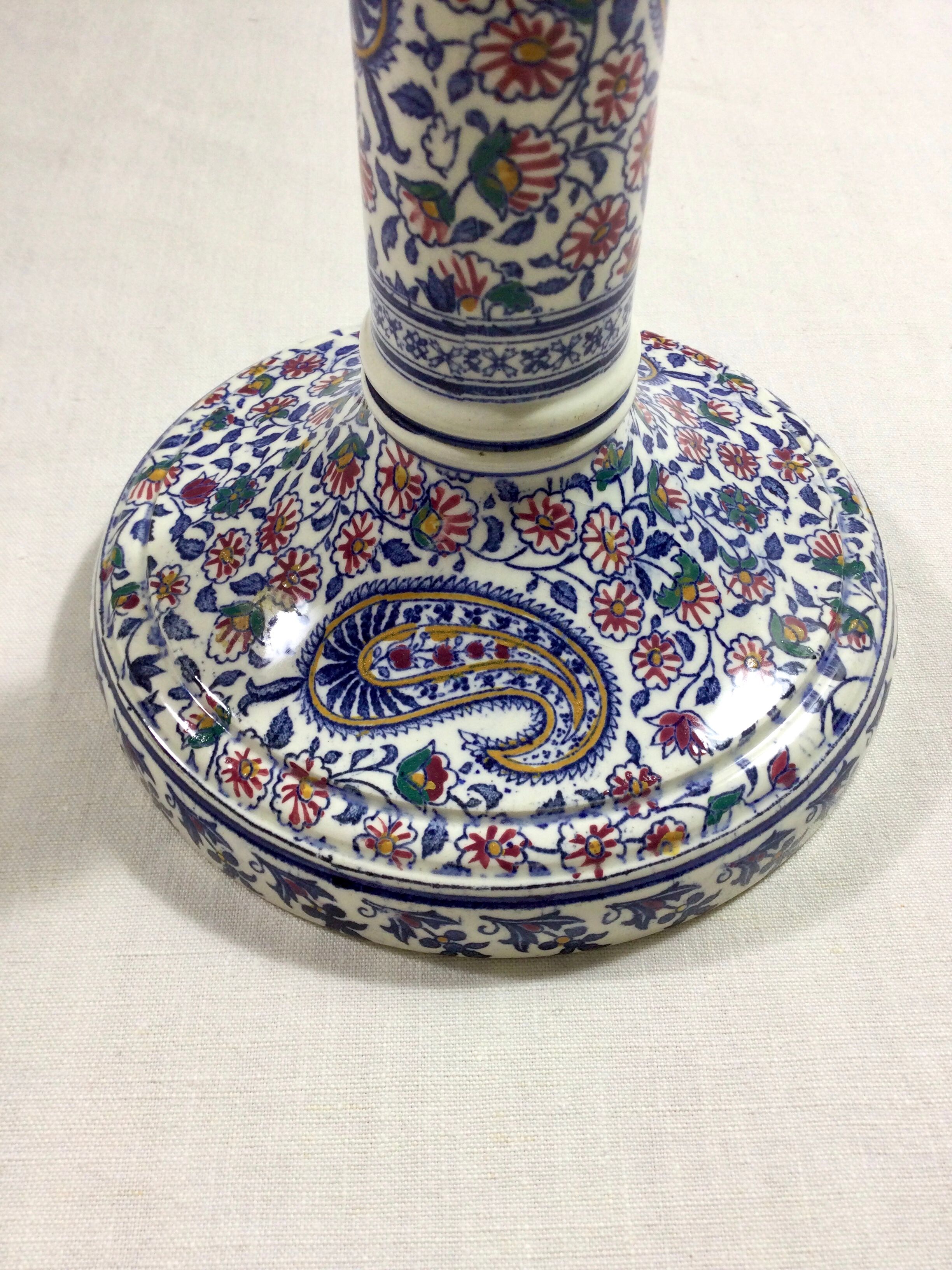 Candlestick model cashmere Gien