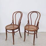 Pair of chairs cannée Fischel bistro