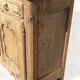 3-door sideboard in light oak, late 18th century, carved rustic work
