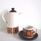 Chocolate service Sadler England 1970