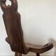 Brutalist tripod chair