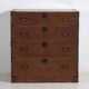 Ancienne commode Tansu japonaise – Période Meiji / Taishō (c.1868-1926) #29