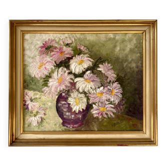 Oil on canvas signed