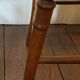 Antique canned chair 19th style Napoleon III in turned and carved wood