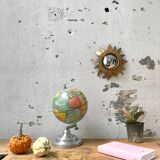 World map base aluminum