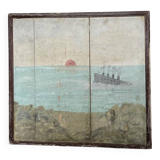 Painting on wood 1900