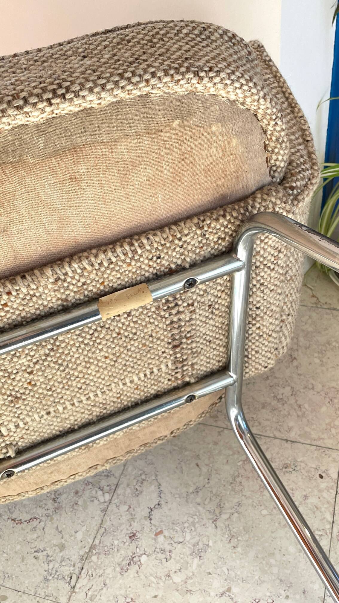 Fauteuil Conférence Eero Saarinen par Knoll années 70