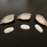 2 pepper shakers, 1 Silea salt shaker, duck shape