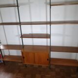 Mid-Century Teak Modular Shelf System by Olof Pira, Sweden, 1960s