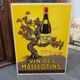 Old advertising of Bistrot - Advertising poster Vin des Maillotins