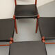 Set of 4 danish dining chairs in teak